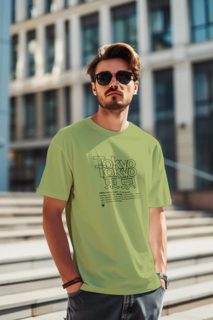 Sustainable Cotton Short Sleeve T Shirt #Tokyo