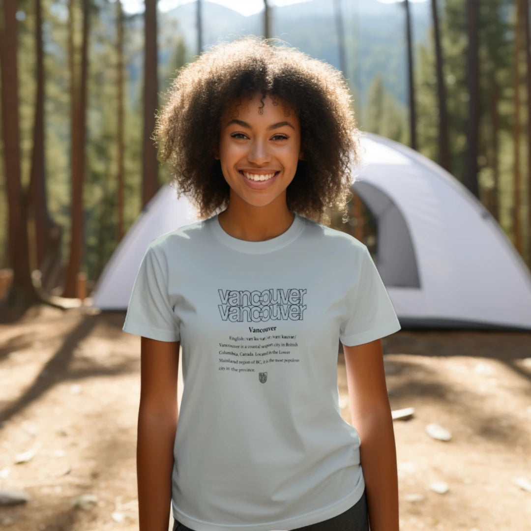 Sustainable Cotton Short Sleeve T Shirt #Vancouver