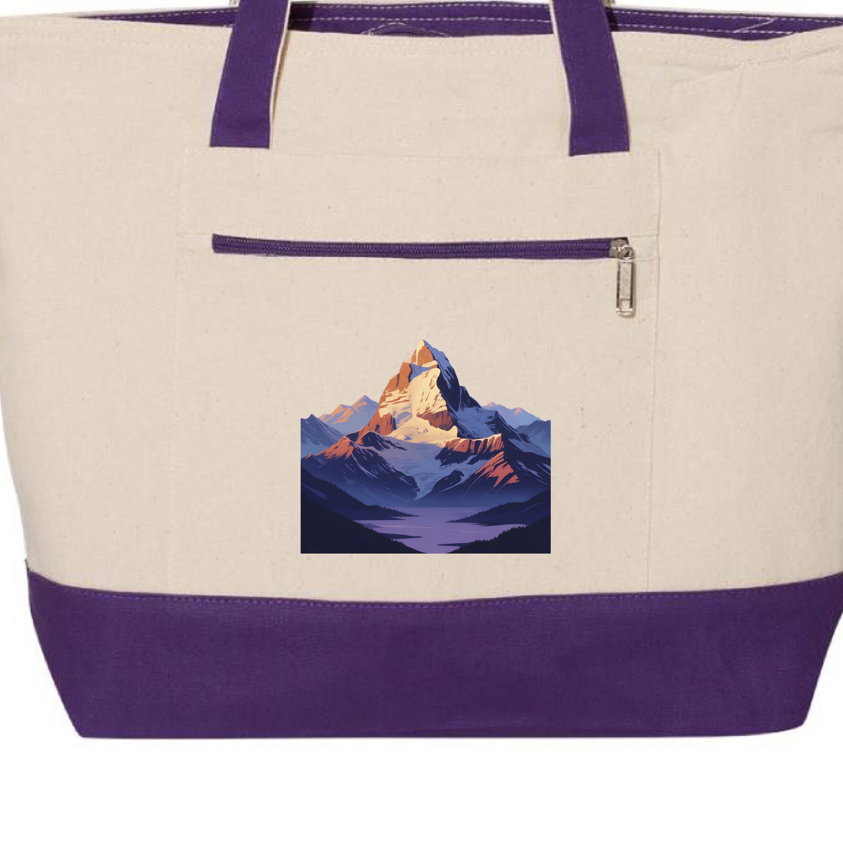 Natural/ Purple - FRONT
