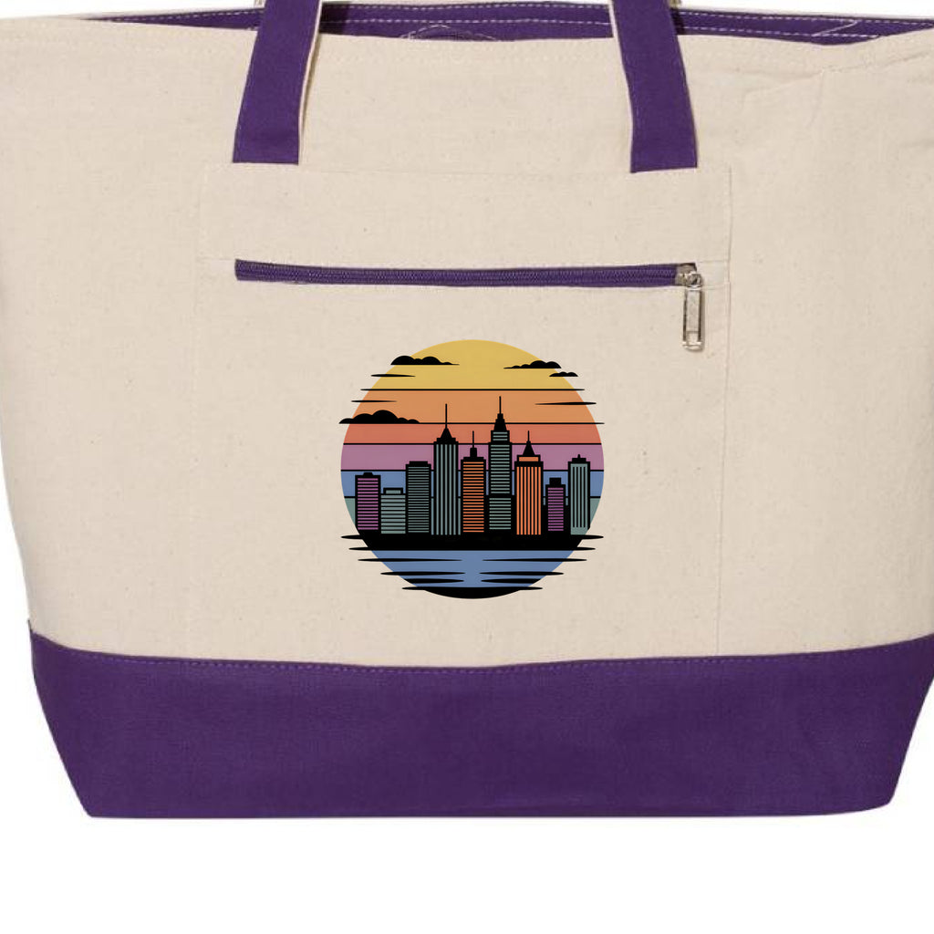 Natural/ Purple - FRONT