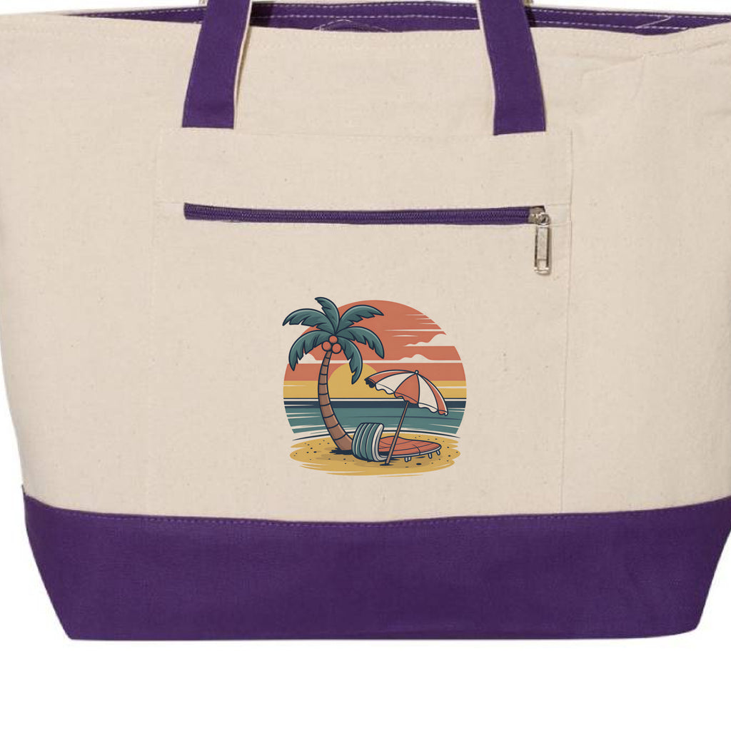 Natural/ Purple - FRONT
