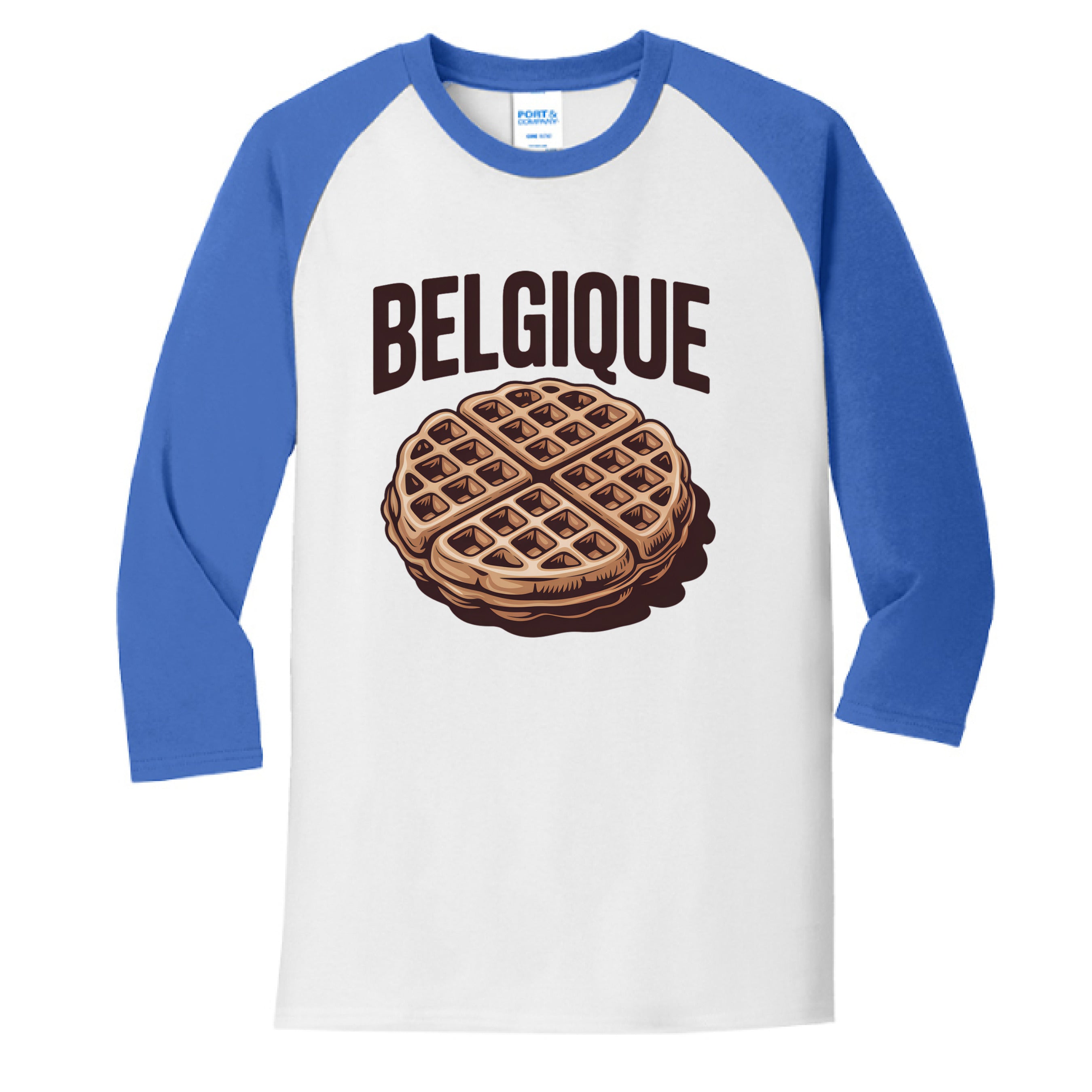 White/ Royal - FRONT