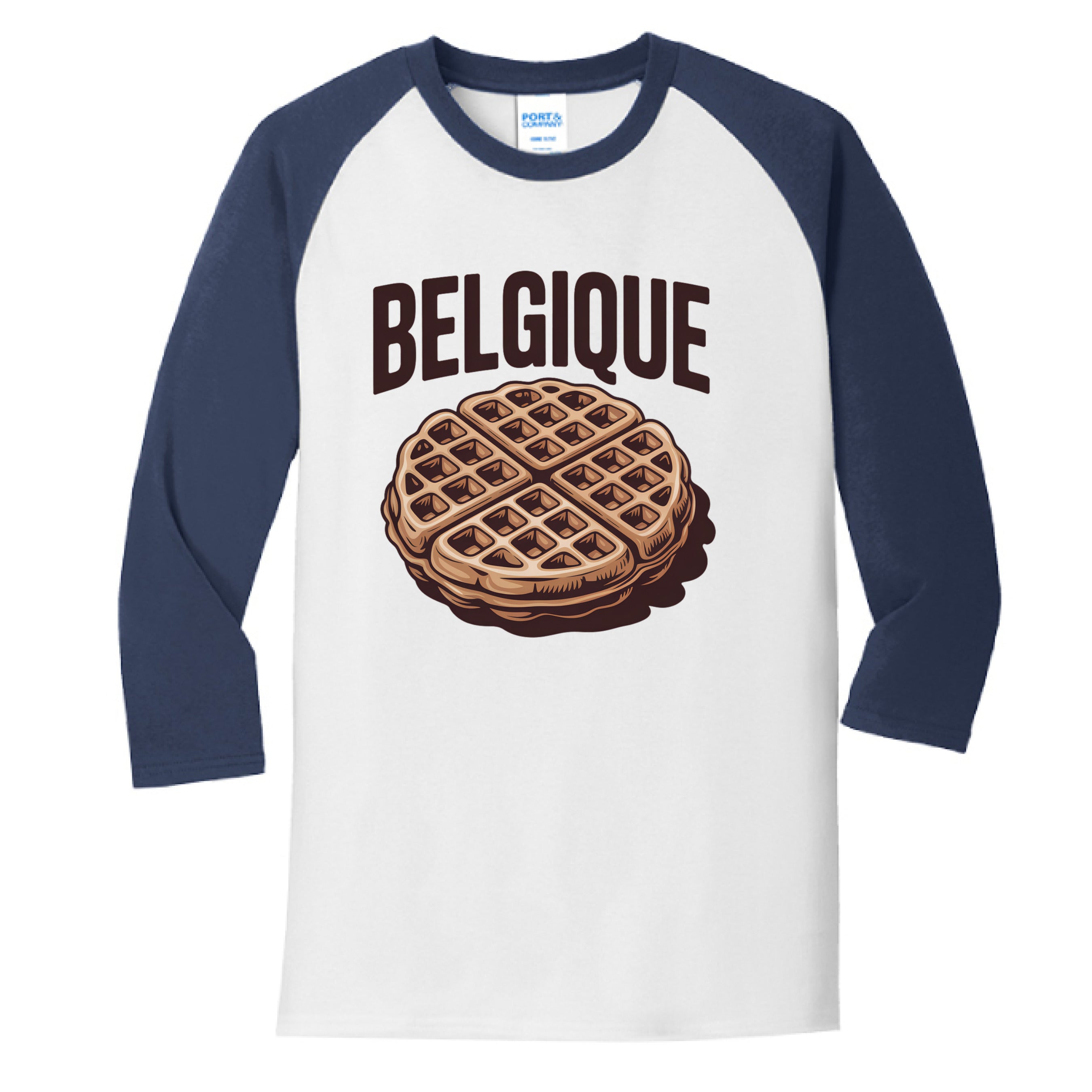 White/ Navy - FRONT